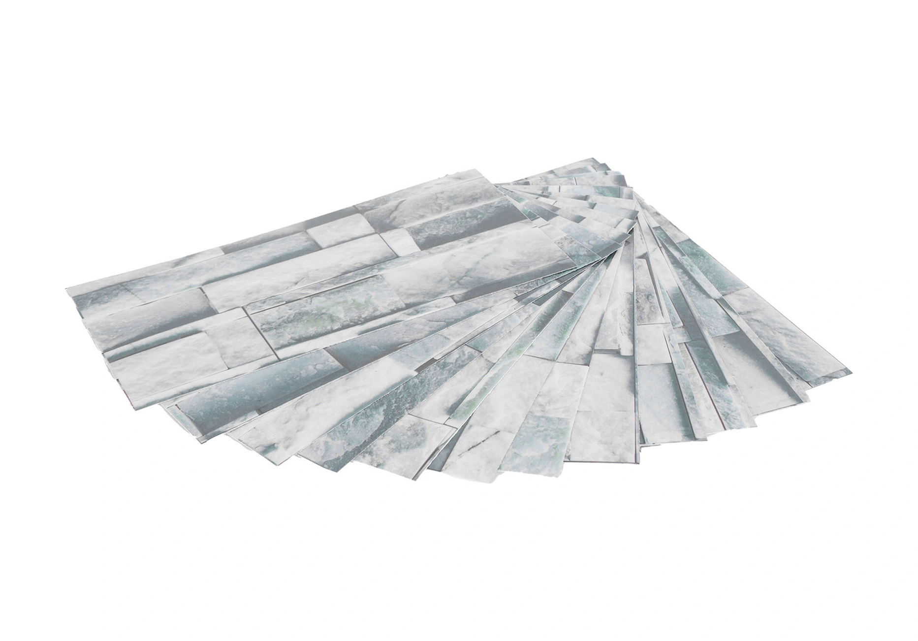 Mufunye 12 Adet Su Geçirmez Pvc Mermer Desenli Zemin Duvar Sticker, Dayanıklı, Kolay Kurulum, Mutfak Banyo Yenileme, Temizliği Kolay Diğer