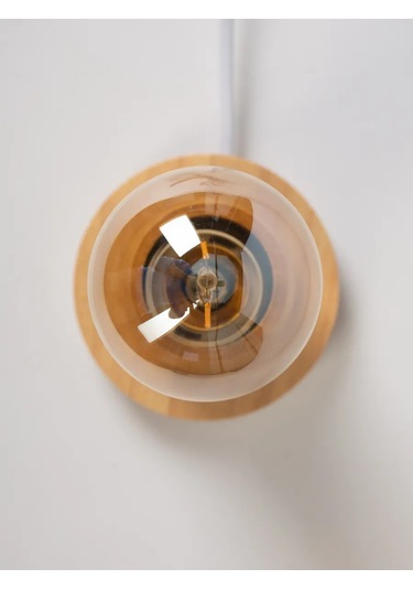 Lamplandia Masa Lambası, Gece Lambası 237903523 Açık Renk Ahşap