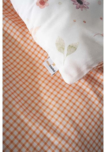 Soft Çiçekli Çift Kişilik Nevresim Takımı Pamuklu Renkli