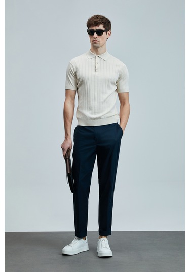 Lufian Erkek Bold Kazak 111090108 Ekru Ekru