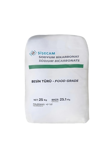 Sodyum Bikarbonat Şişecam İngiliz Karbonatı Gıda Tipi 3 Kg