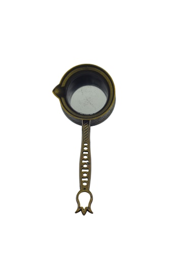 Ludıa 200ml Inox Uyumlu Döküm Cezve 7,5cmx8cm Antik