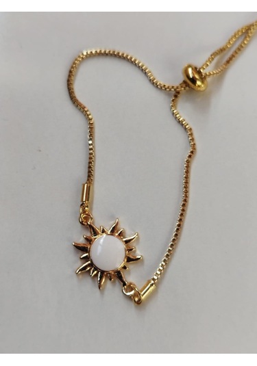 Güneş Tasarımlı Ayarlanabilir Bileklik Şık Hediyelik Çok Renkli