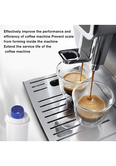 Yaozixa Delonghi Dls C002 Kahve Makinesi İçin 2'li Su Filtresi Seti - Karbonlu Yumuşatıcı