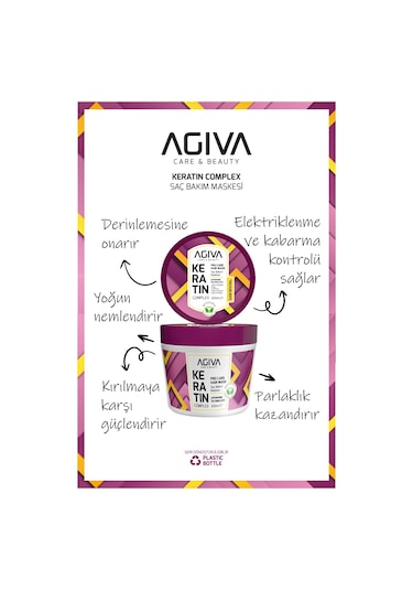 Besleyici Onarıcı Keratin İçerikli Saç Bakım Maskesi-300ml