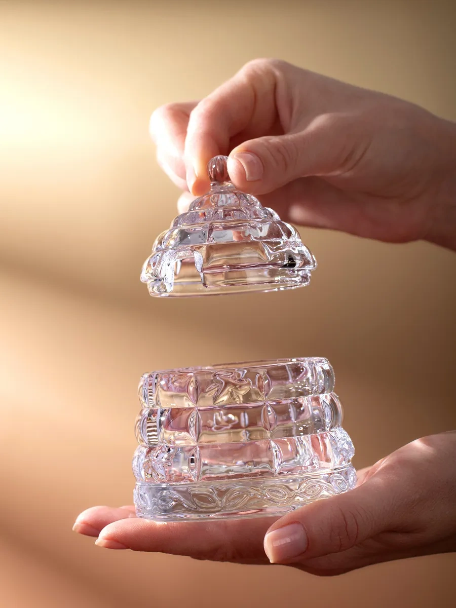 Aura Of Bohemia Reçel Ve Bal İçin Kapağı Ve Kaşık İle Şekillilik 108079274 Beyaz