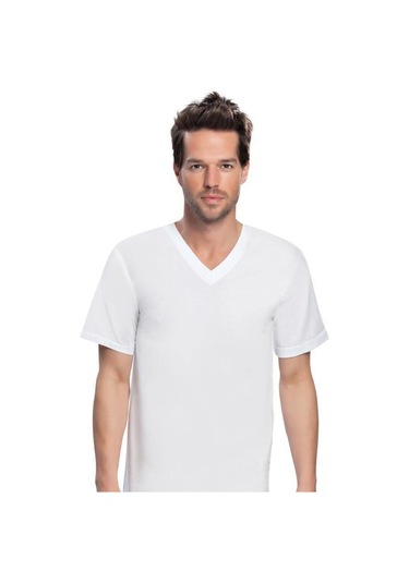 Nbb 707 Erkek Kısa Kollu V Yaka Atlet