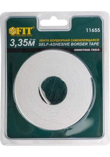 Fıt Fınch Industrıal Tools Fıt Banyo Kenar Bandı 22 Mm X 3,35 M, Derzler İçin 171695575 Beyaz