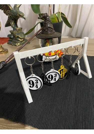 Harry Potter 3'lü Anahtarlık Seti