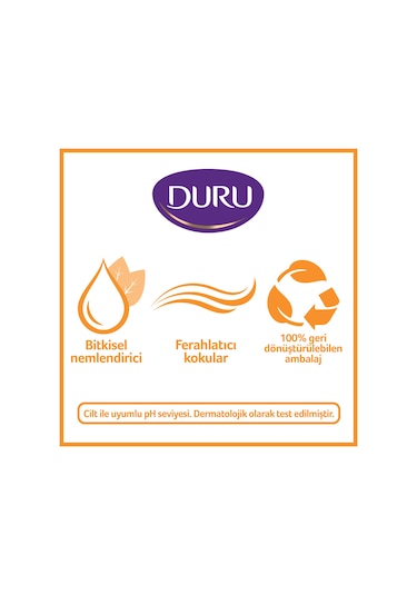 Duru Fresh Sensations Enerji Bombası Duş Jeli 6 x 450 ML