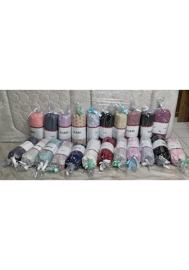 Clasy Ranforce Lastikli Çarşaf Seti Tek Kişilik Siyah Çok Renkli