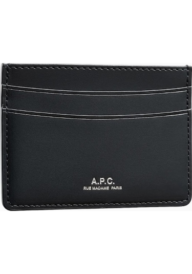 A.p.c André Unisex Deri Kartlık Siyah 4 Ürün Kodu 002718