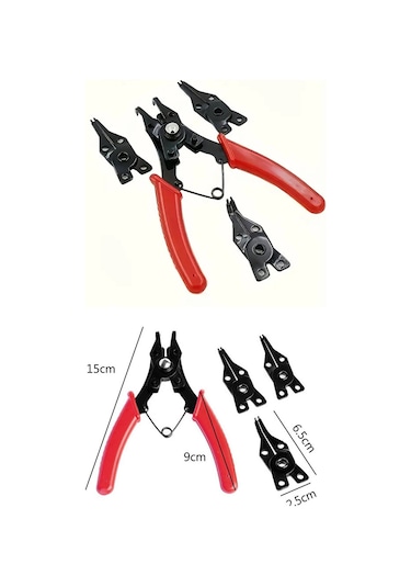 4 In 1 Segman Takımı Sekman Pense Seti 4 Parça Farklı Model Sekma