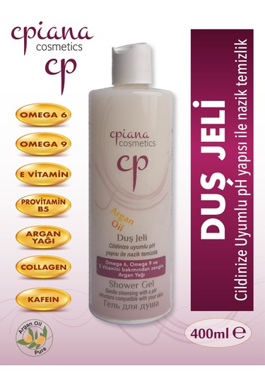 Cpiana Cosmetics Argan Yağlı Duş Jeli 400 ML