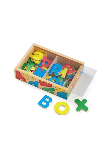 Melissa And Doug Ahşap Mıknatıslı  Harfler