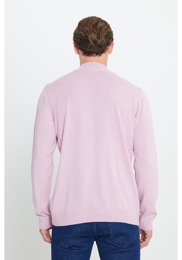 AC&Co / Altınyıldız Classics Erkek Gul Kurusu Tüylenme Yapmayan Anti-pilling Standart Fit Normal Kesim Yarım Balıkçı Yaka Triko Kazak Gülkurusu AC&Co / Altınyıldız Classics Erkek Gul Kurusu Tüylenme Yapmayan Anti-pilling Standart Fit Normal Kesim Yarım Balıkçı Yaka Triko Kazak Gülkurusu