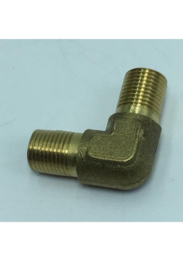 Suntek 1 Adet Çift Erkek Dişli Dirsek Pirinç Adaptör Dn6xdn6