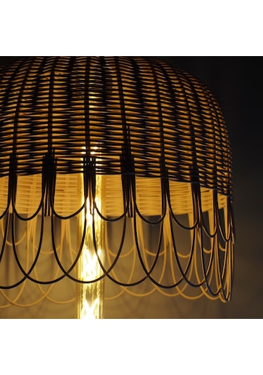 Doğal Rattan Bambu Avize: Pendant