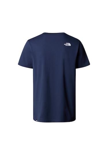 The North Face M S/s Simple Dome Tee Erkek Tişört Lacivert 001
