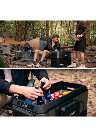 ICECO JP40PRO 12/24Volt 37 Litre Tekerlekli Outdoor Kompresörlü Oto Buzdolabı/Dondurucu