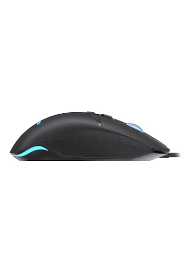 Lecoo MG1101 Kablolu 6400DPI 8 Tuşlu RGB Gaming Optik Mouse Siyah