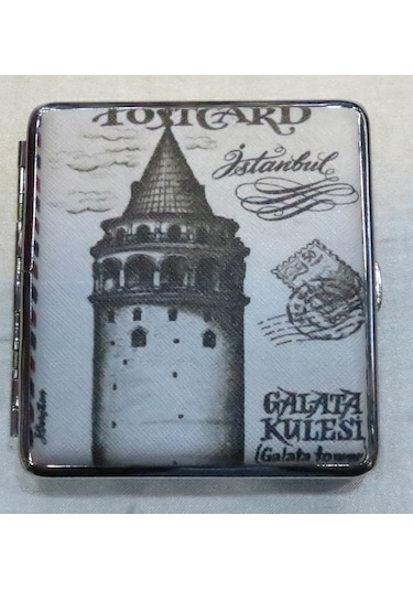 Sigara Tabaka(Kısa Sigara)9.50cm/9.50cm BoyutlarındaGALATA KULESİ