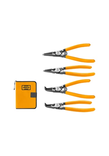 Ingco HCCPS26125 Sekman Pense seti  125 MM 4'lü Paket