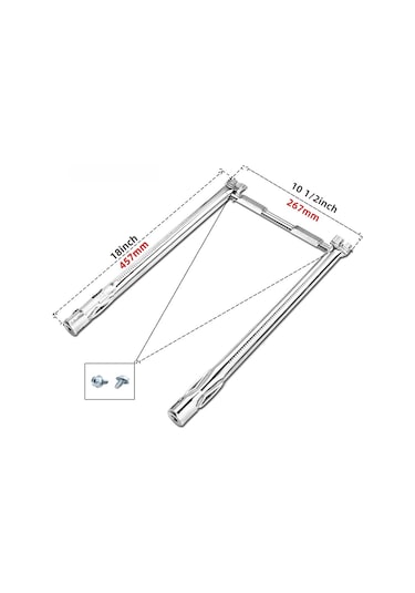 Reedark Weber Spirit 69785 Propana Gazlı Mangal, 304 Paslanmaz Çelik, Hassas Isı Kontrolü, Kolay Temizleme, Dış Mekan Mangal Seti Diğer