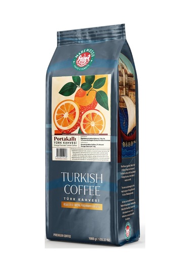 Portakal Aromalı Türk Kahvesi 1 Kg. Öğütülmüş
