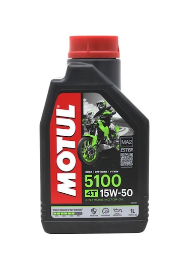 Motul 5100 15W-50 4T Motosiklet Motor Yağı 1 L