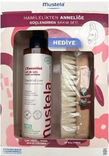 Mustela Çok Amaçlı Temel Bakım Losyonu 200 Ml - At Kılı Fırça Seti