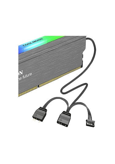 Dolıty Ram Için Soğutucu Radyatör Ddr3 Ddr4 Bellek Isı Gri