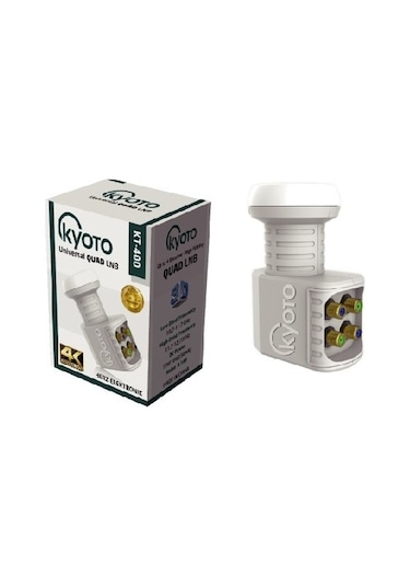 Kyoto Kt 400 Quad Üniversal Bağımsız Dörtlü Lnb