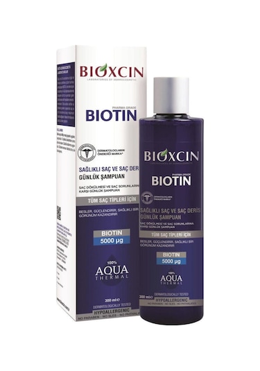 Bioxcin Biotin Saç Dökülmesine Karşı Günlük Şampuan 300 ML