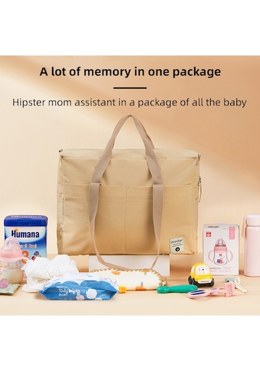 Reedark Insular Ma1011 Çok Fonksiyonlu Hafif Bebek Sırt Çantası, 12 Cep Ve İç Bölme Tasarımı, Taşınabilir Gri