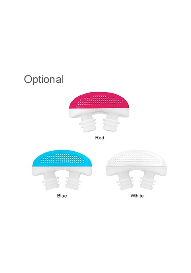 Vkemall Anti Horlama Burun Temizleyici Horlama Çözümü Mini Horlama Durdurucu Horlama Aza Beyaz