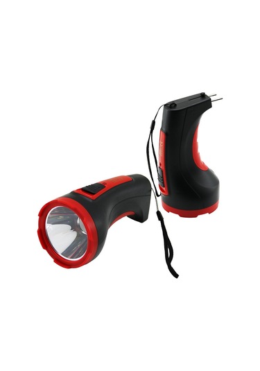 5w Tek Led Bombeli Gövde Fiş Şarjlı El Feneri Uzun Mesafeli Çok renkli