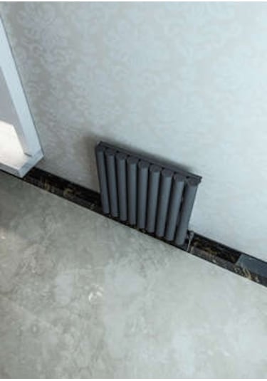 Warma Ula Yatay Alüminyum Radyatör 625x600 Pütürlü Antrasit 7946