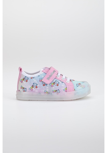 Şirinbebe Şiringenç Keten Fuşya Kız İlkadım Bebek Çocuk Ayakkabısı-2897-fuşya Fuşya