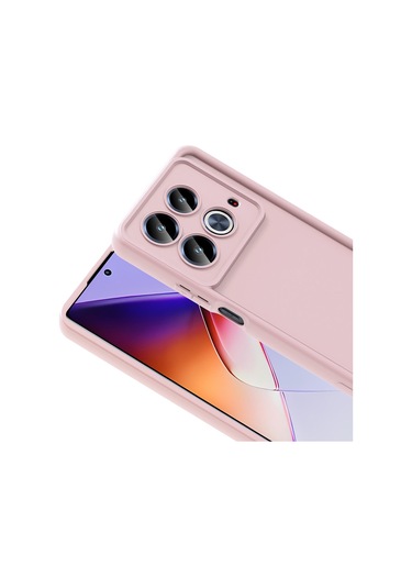 İnfinix Note 40 4g Kılıf Kamera Korumalı Zore Ananas Kapak Koyu Yeşil