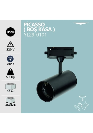 Noas: Picasso Boş Kasa, Siyah Yl29-0101 Siyah