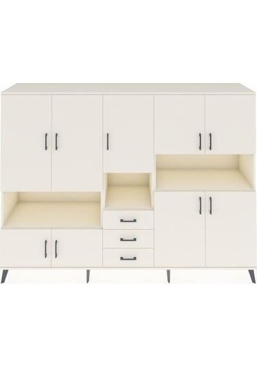 Hyperion Dolap 13 Raflı 3 Çekmeceli 9 Kapaklı 220x44x163 Aytaşı-a Aytaşı-aytaşı