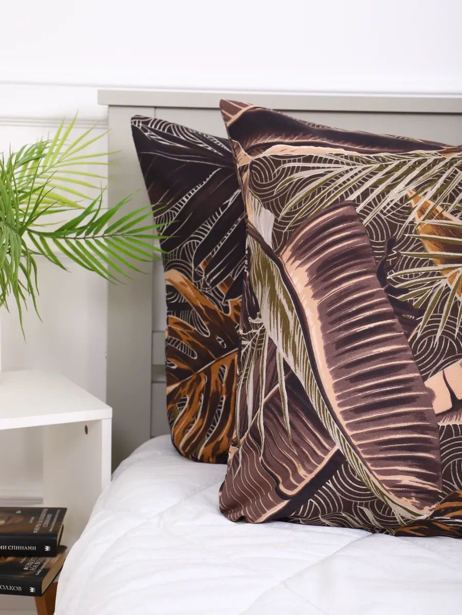 Inteteks Fermuarlı Yastık Kılıfları 70x70 2 Adet Polysaten 259025671 Beyaz