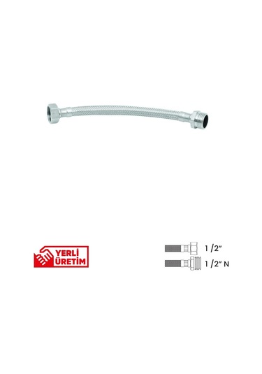 Bağlantı Hortumu 1/2'1/2 N 30 Cm