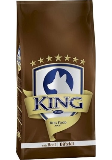 King Biftekli Yetişkin Köpek Maması 10 KG
