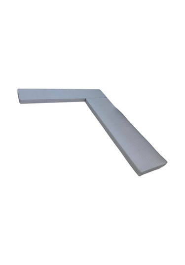 Şark Köşesi Vip Sünger Yatak Büyük Ölçü 100x190x10cm-gri Çok Renkli