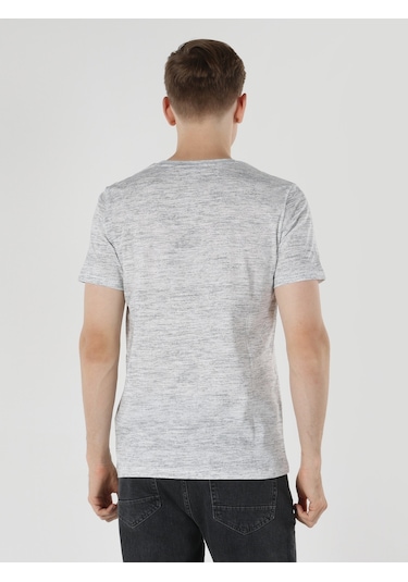 Colin'S Regular Fit Baskılı Gri Erkek Kısa Kol Tişört Cl1064661_Q1.V1_Mga Colin'S Regular Fit Baskılı Gri Erkek Kısa Kol Tişört Cl1064661_Q1.V1_Mga