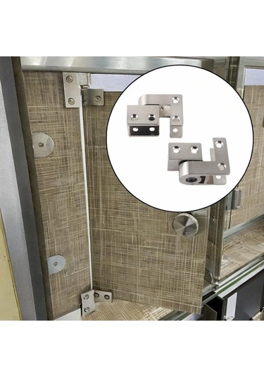 Homyl Tuvalet Bölme Menteşeleri Otel Banyo Alışveriş Merkezi 18mm İçin