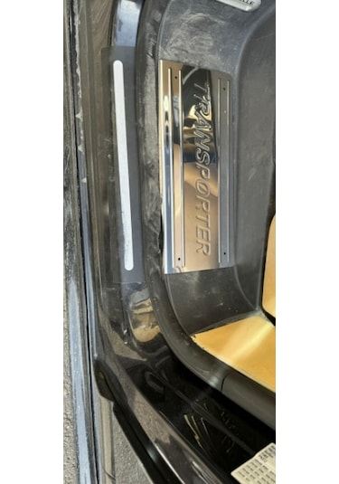 Vw T5 Transporter Krom Iç Kapı Eşiği 3 Parça 2003-2015 Paslanmaz