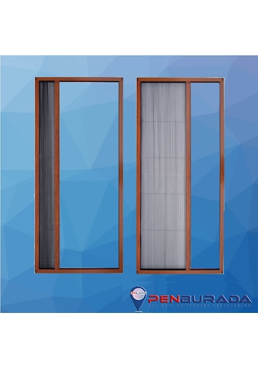 Plise-Pileli Sineklik Kapı Pencere Akordion Sineklik